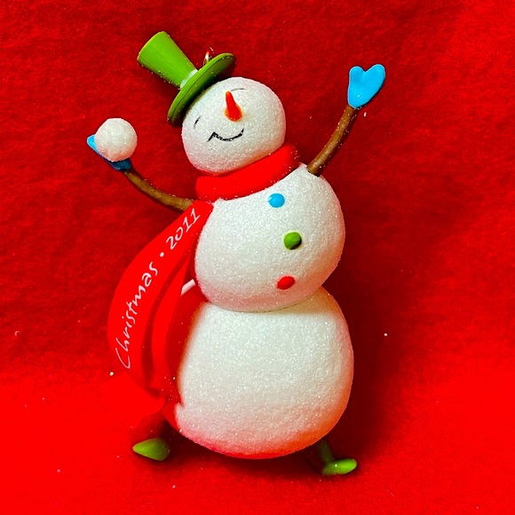 Let It Snow! Snowman Hallmark Ornament - Picture 1 of 5